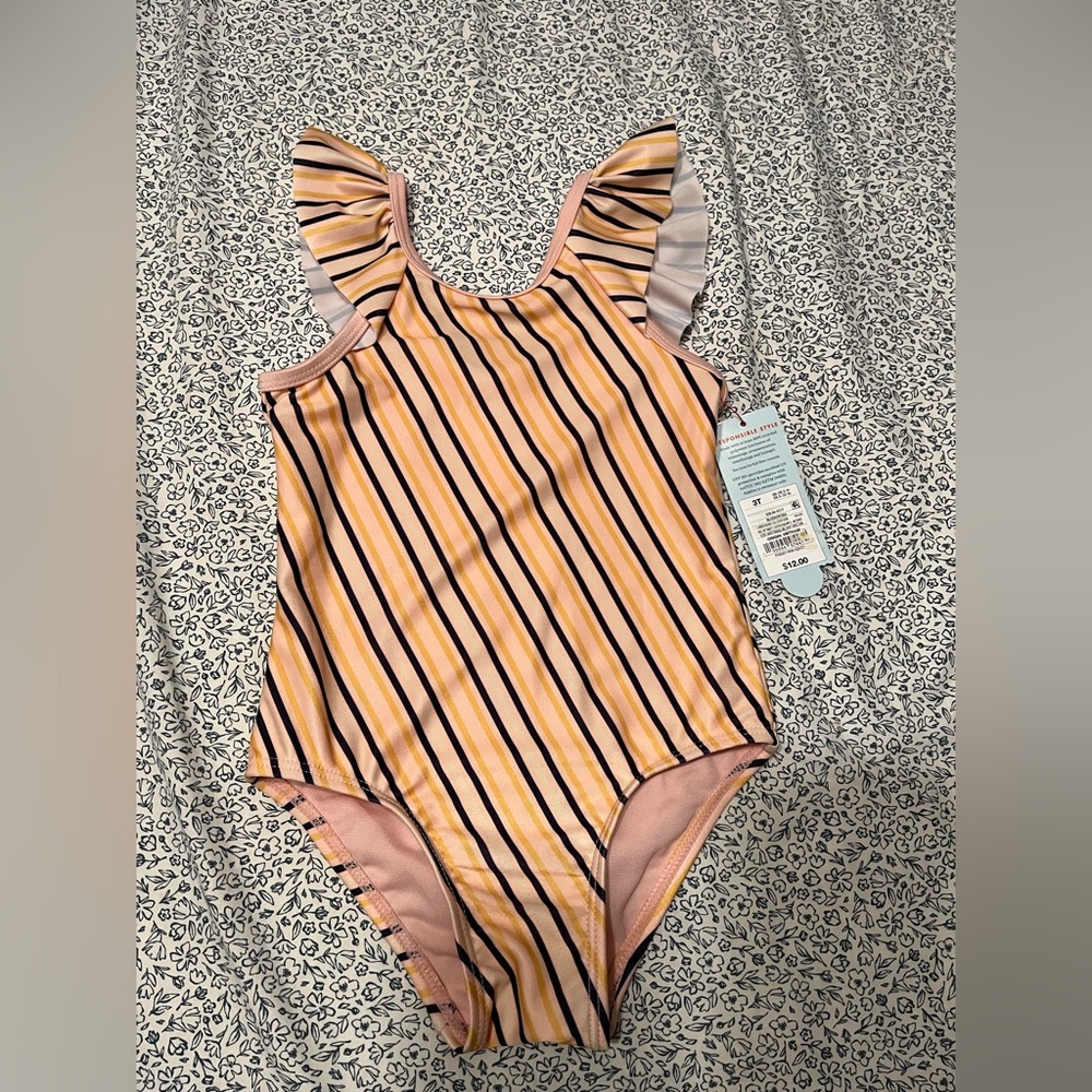 Baby girl one piece swimsuit 3T NWT